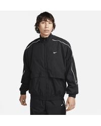 Nike - Sportswear Solo Swoosh Woven Tracksuit Jacket Polyester - Lyst