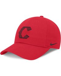 Nike - Cincinnati Reds City Connect Club Mlb Adjustable Hat - Lyst