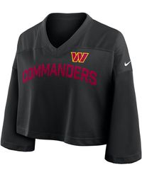 Nike - Washington Commanders Wide Receiver Jersey Fashion Dri-Fit Nfl Cropped Top - Lyst