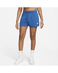 Nike - Sportswear Club Fleece Mid-rise Shorts - Lyst