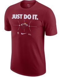 Nike - Miami Heat Essential Nba T-shirt - Lyst