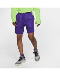 Nike 18cm (approx.) Running Shorts - Purple
