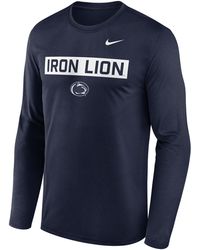Nike - Penn State Primetime Legend 2-Hit Dri-Fit College Long-Sleeve T-Shirt - Lyst