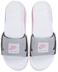 air max slides white