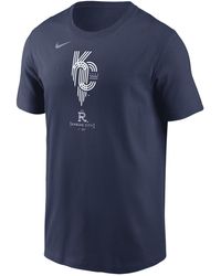 Nike - Kansas City Royals City Connect Logo Mlb T-shirt - Lyst