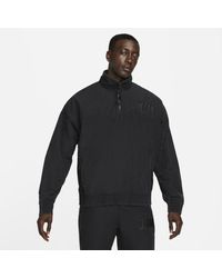 Nike Jordan Dna Satin Jacket in Black for Men - Lyst