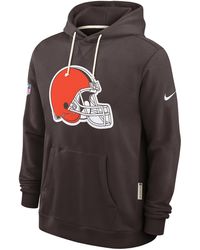 Nike - Cleveland Browns Initial Home Sideline Dri-Fit Nfl Pullover Hoodie - Lyst