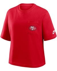 Nike - San Francisco 49Ers Rewind Pocket Boxy Nfl T-Shirt - Lyst