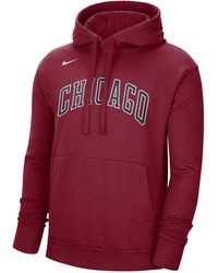 Nike NBA Chicago Bulls City Edition Sweet Home Blue Pullover