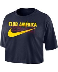 Nike - Club América Dri-fit Soccer Cropped T-shirt - Lyst