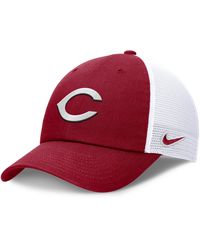Nike - Cincinnati Reds Evergreen Club Mlb Trucker Adjustable Hat - Lyst