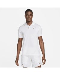 Nike The Polo Rafa Slim-fit Polo - White