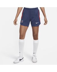 Nike Paris Saint-germain Strike Dri-fit Soccer Shorts - Blue