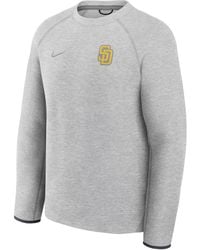 Nike - North Carolina Tech Fleece Jordan Brand College Pullover Crew - Lyst