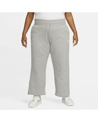 Nike - Sportswear Phoenix Fleece High-waisted Wide-leg Sweatpants (plus Size) - Lyst