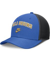 Nike - Ucla Legacy Arch Rise Dri-Fit College Trucker Adjustable Hat - Lyst