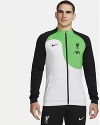 Nike - Giacca da calcio in maglia con zip a tutta lunghezza liverpool fc academy pro - Lyst