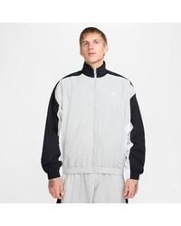 Nike - Club Oversized Woven Track Jacket - Lyst