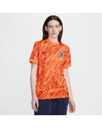 Nike - England 2024 Stadium Goalkeeper Dri-fit Football Short-sleeve Replica Shirt 50% Recycled Polyester - Lyst