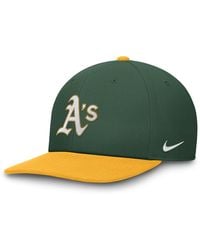 Nike - Oakland Athletics Evergreen Pro Dri-fit Mlb Adjustable Hat - Lyst