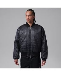 Nike - Flight Nylon Varsity Jacket - Lyst