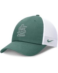 Nike - St. Louis Cardinals Bicoastal Club Mlb Trucker Adjustable Hat - Lyst