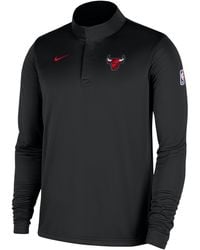 Nike - Chicago Bulls Dri-Fit Nba 1/4-Zip Long-Sleeve Top - Lyst