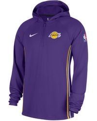 Nike - Los Angeles Lakers Zoned Dri-Fit Nba 1/4-Zip Hoodie - Lyst