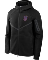 Nike - New York Mets Tech Fleece Windrunner Mlb Full-Zip Hooded Jacket - Lyst