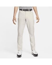 Nike - Pantaloni da golf slim fit a cinque tasche tour - Lyst