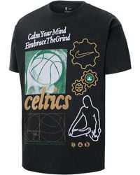 Nike - Boston Celtics Courtside Max90 Nba T-Shirt Voor - Lyst