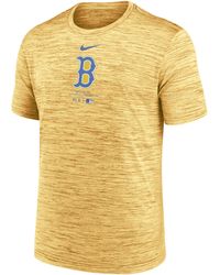 Nike - Boston Red Sox City Connect Practice Velocity Dri-fit Mlb T-shirt - Lyst