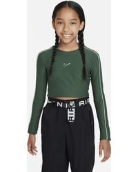 Nike - Maglia corta a manica lunga sportswear - Lyst