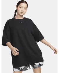 Nike - T-shirt oversize sportswear essential - Lyst