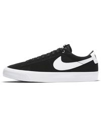 Nike Sb Zoom Blazer Low Pro Gt Skate Shoes - Black