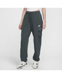 Nike - Sportswear Club Fleece Mid-rise Oversized Cargo Sweatpants - Lyst