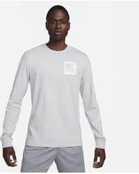 Nike - Long-sleeve Fitness T-shirt - Lyst