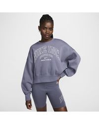 Nike - Sportswear Phoenix Fleece Over-oversized Crew-neck Sweatshirt - Lyst