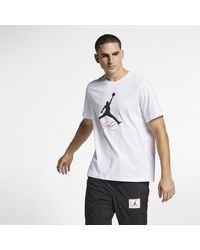 Nike - T-shirt jordan jumpman flight - Lyst