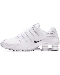 nike shox nz eu white