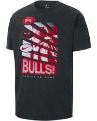 Nike - Chicago Bulls Courtside Nba T-Shirt - Lyst