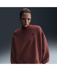 Nike - Sportswear Tech Fleece Oversized Crew-Neck Sweatshirt - Lyst