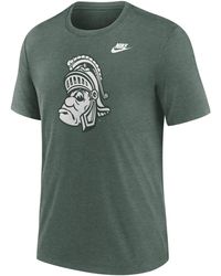 Nike - Michigan State Spartans Blitz Evergreen Legacy Primary College T-shirt - Lyst