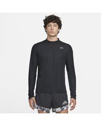 Nike - Trail Dri-fit Long-sleeve Running Top 50% Recycled Polyester - Lyst