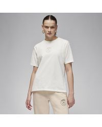 Nike - Paris Saint-germain Jordan Football Graphic T-shirt Cotton - Lyst