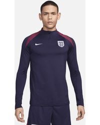 Nike - England Strike Dri-fit Football Drill Top 50% Recycled Polyester - Lyst