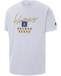 Nike - Golden State Warriors Courtside Statement Edition Nba Max90 T-shirt - Lyst