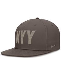 Nike - New York Yankees Statement True Dri-fit Mlb Fitted Hat - Lyst