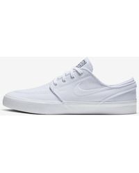 Nike Sb Zoom Stefan Janoski Canvas Rm Skate Shoe In Black For Men Lyst