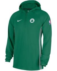 Nike - Boston Celtics Zoned Dri-Fit Nba 1/4-Zip Hoodie - Lyst